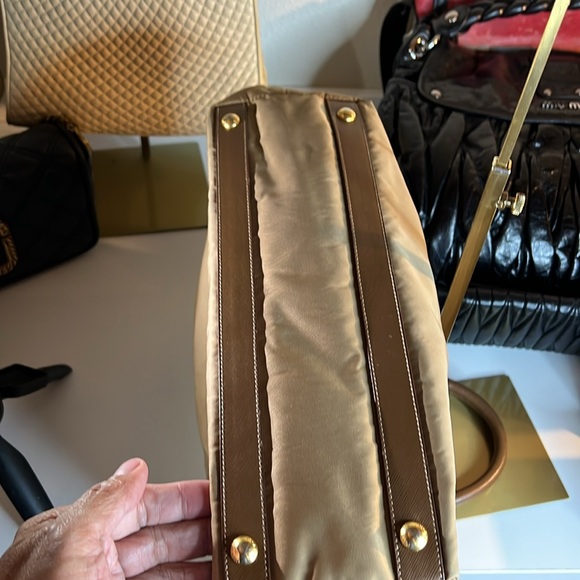 Prada EUC Crossbody or Handbag Leather and Nylon - Picture 5 of 9